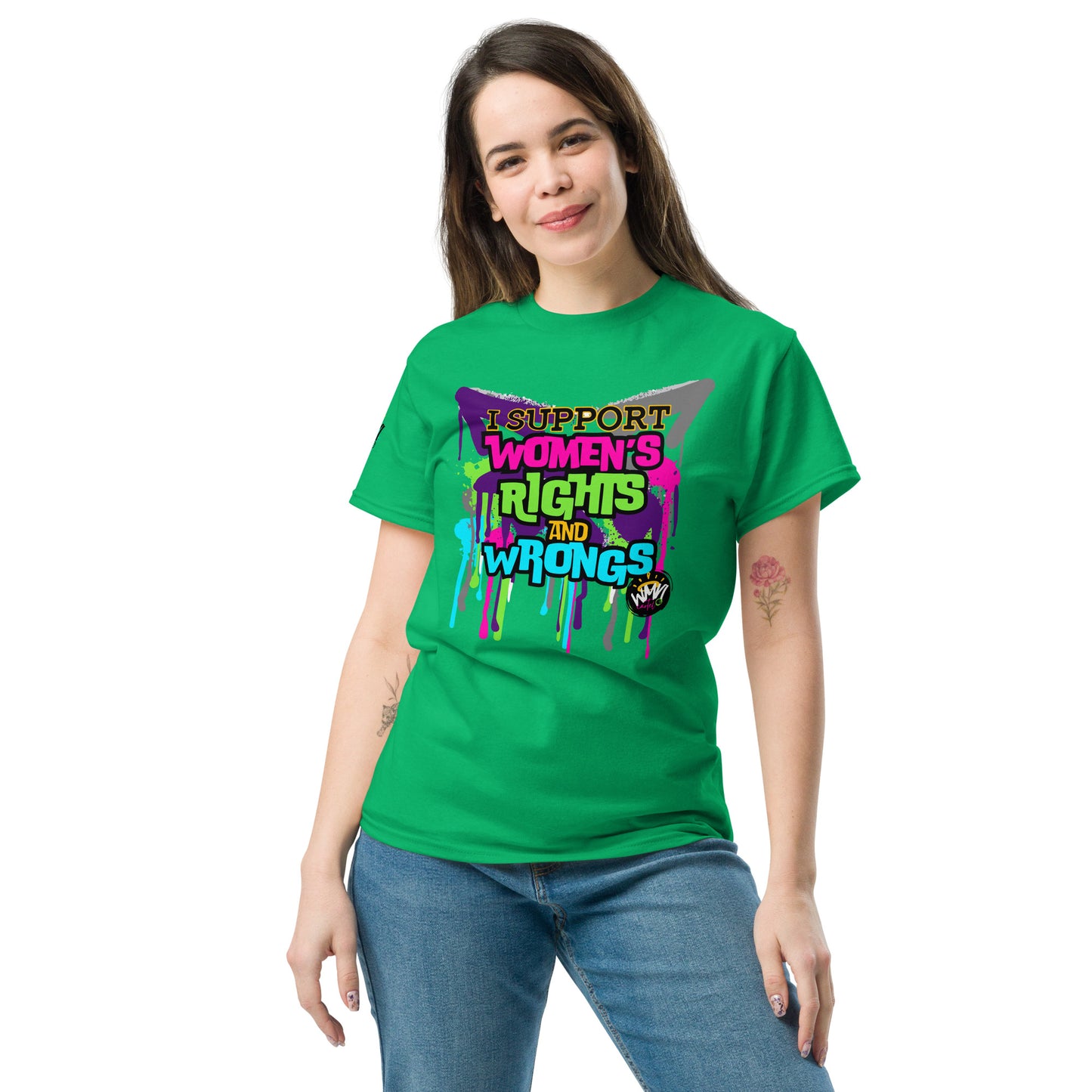Wmn's Rights & Wrongs Unisex classic tee