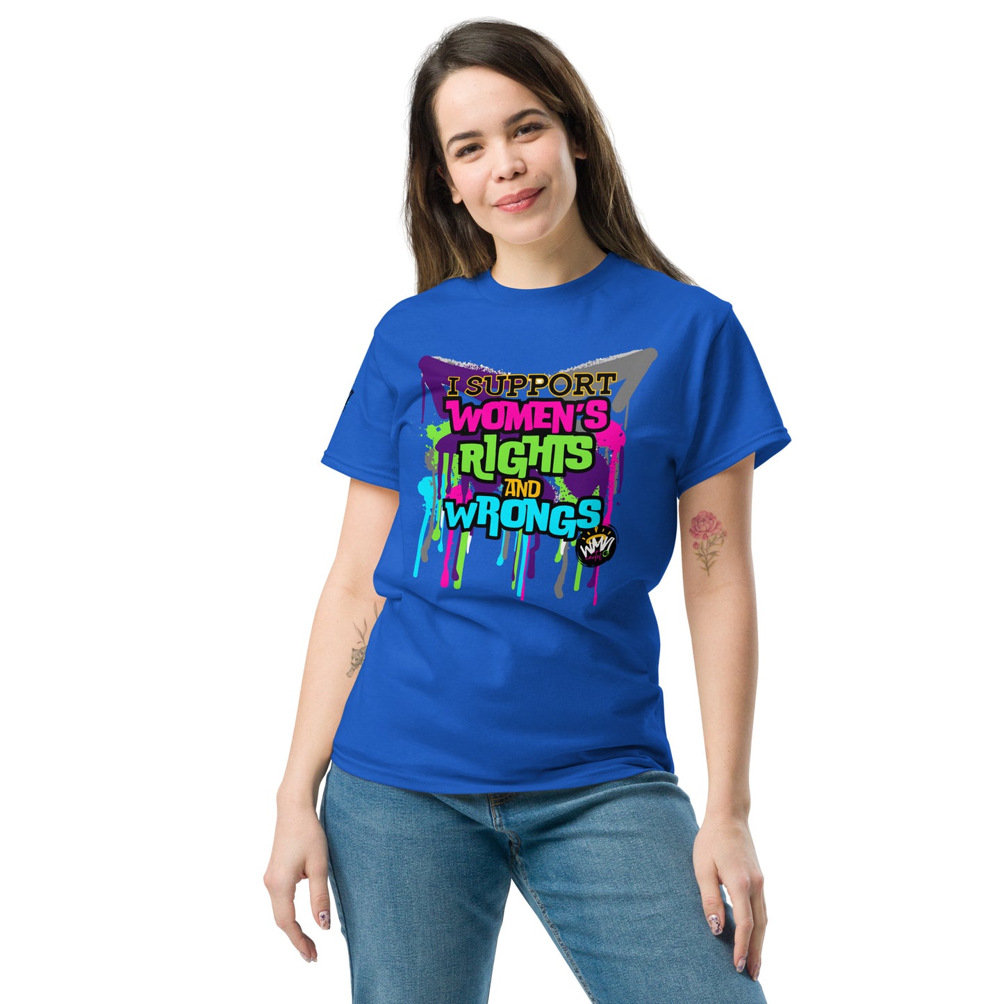Wmn's Rights & Wrongs Unisex classic tee