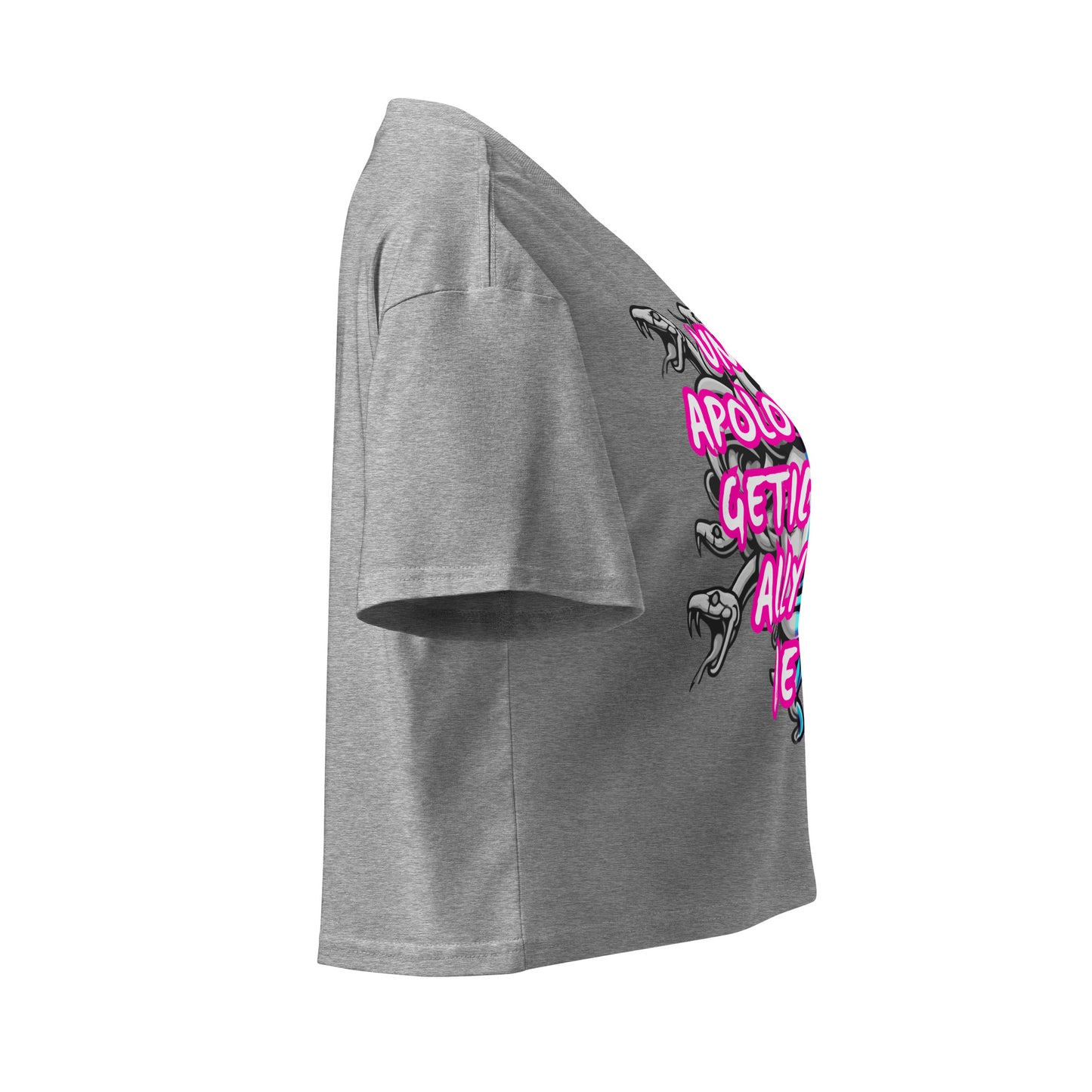 Unapologetic crop top