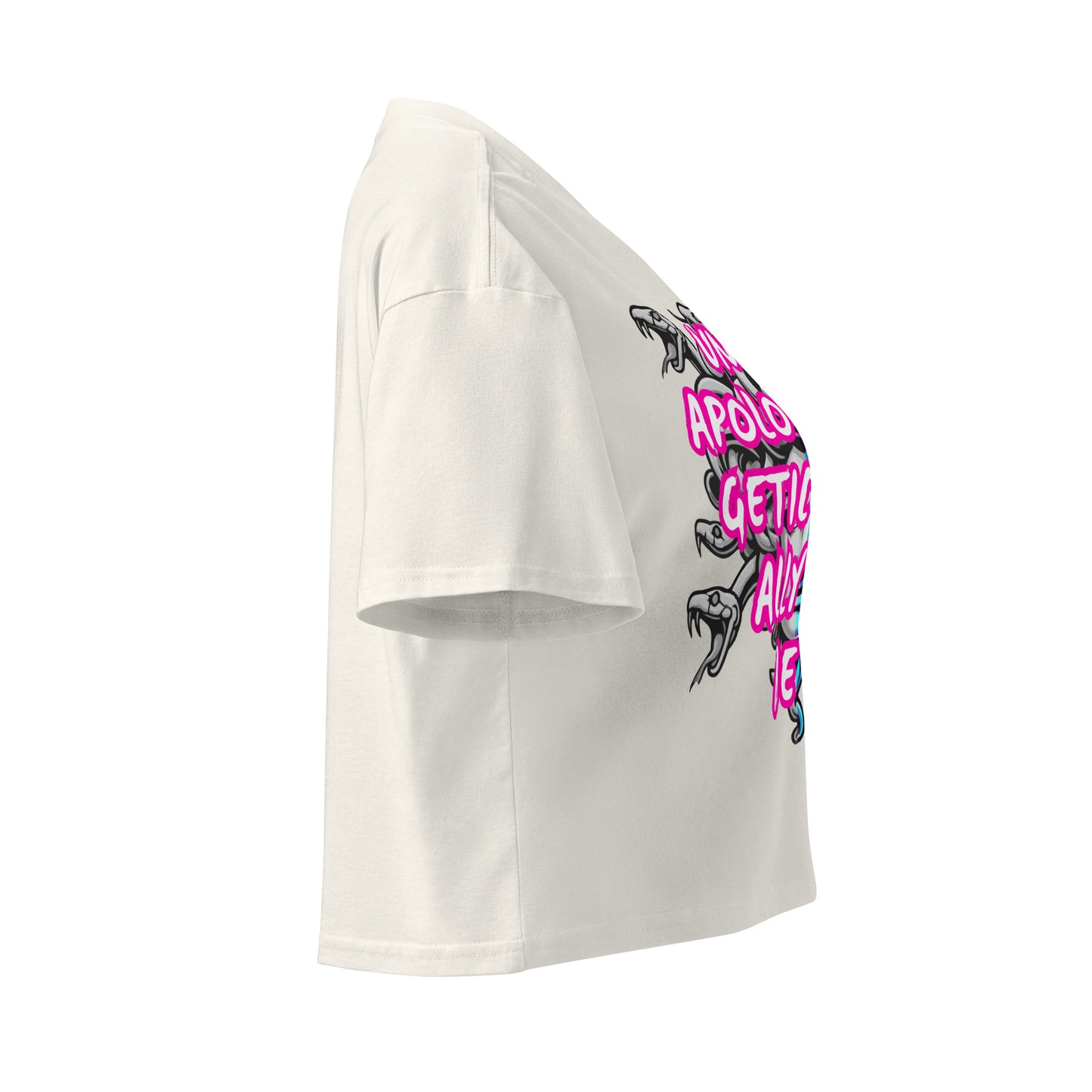 Unapologetic crop top