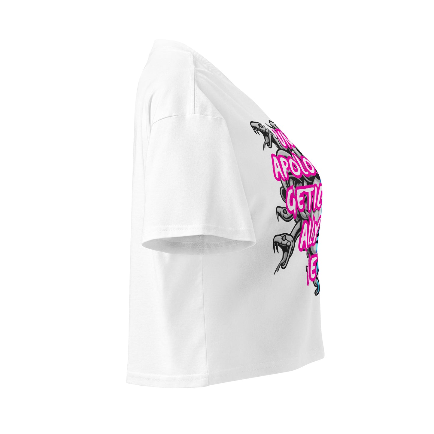 Unapologetic crop top