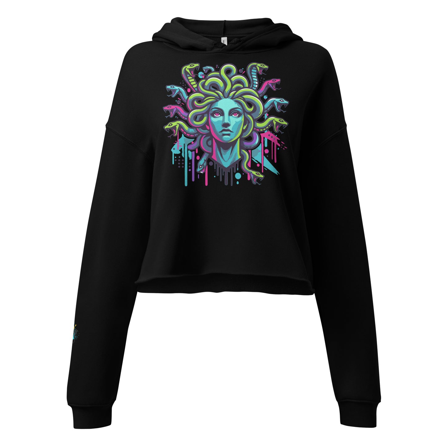 Medusa Crop Hoodie