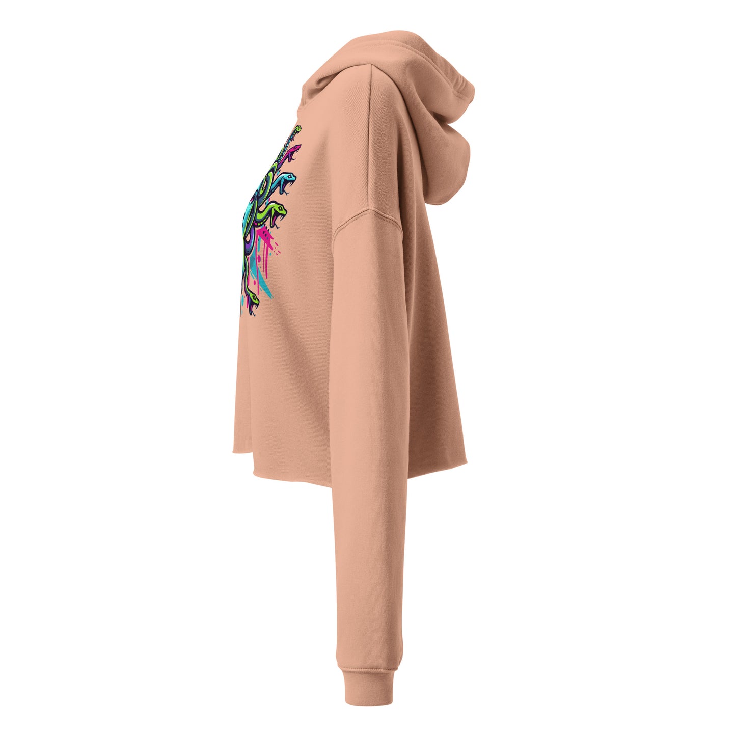 Medusa Crop Hoodie