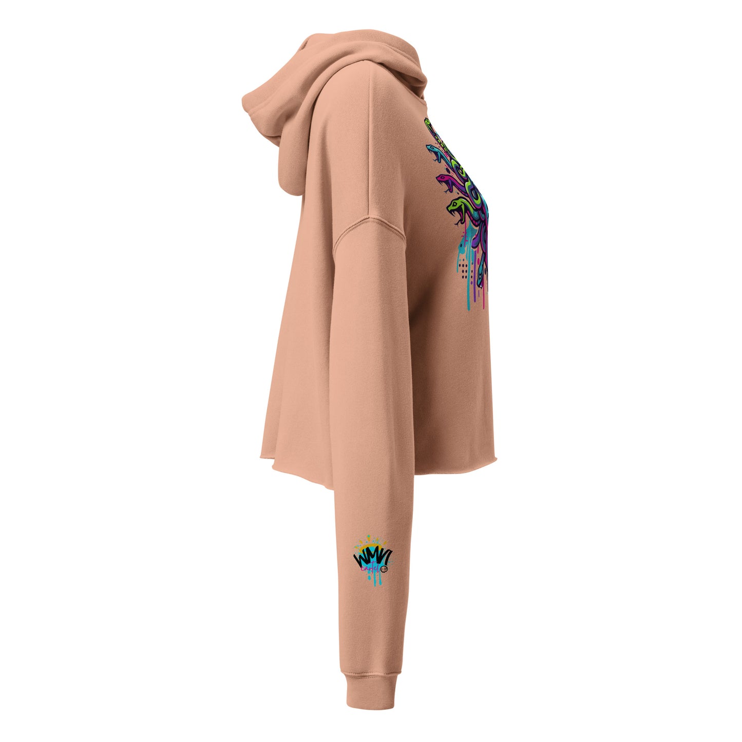 Medusa Crop Hoodie