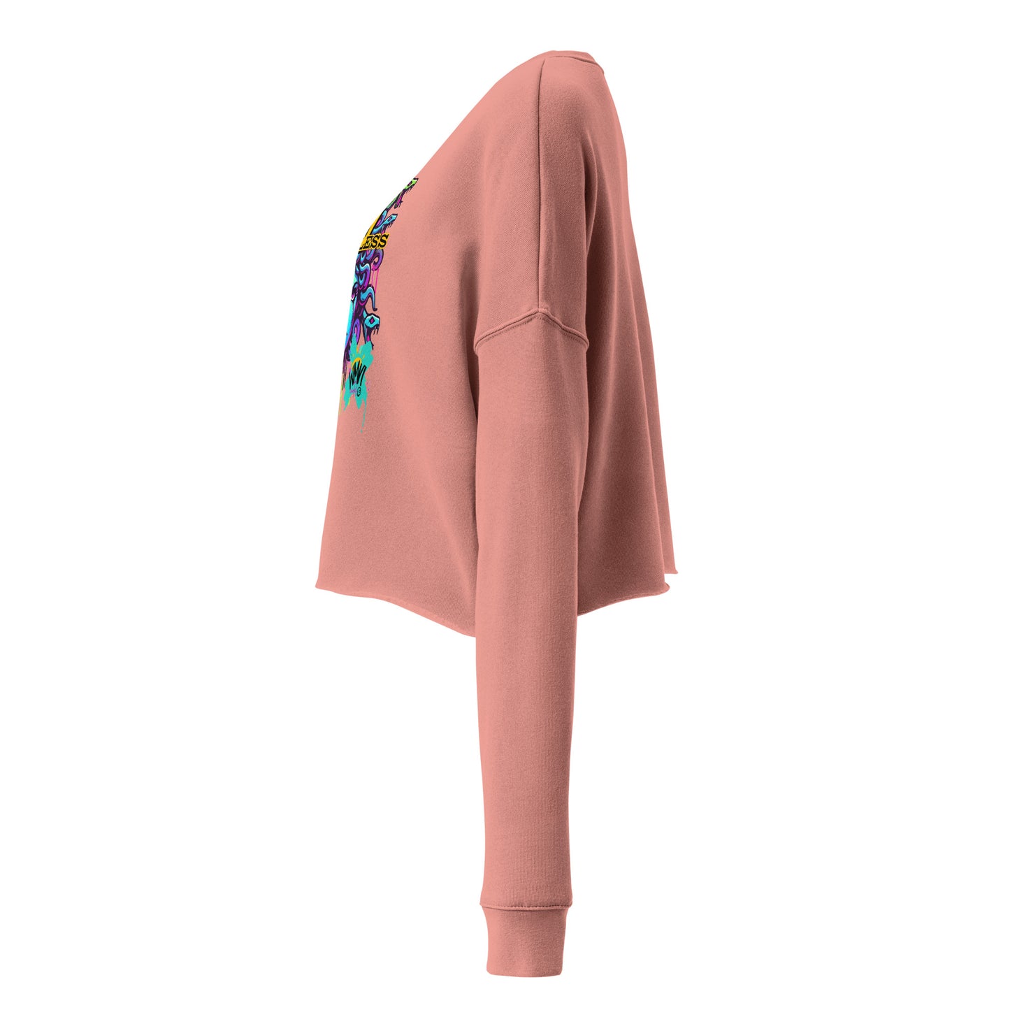 Go Find Less Crop Sweatshirt