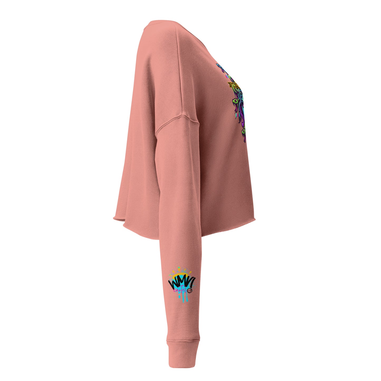Go Find Less Crop Sweatshirt