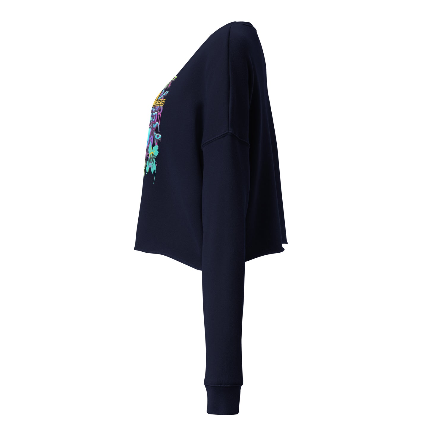 Go Find Less Crop Sweatshirt